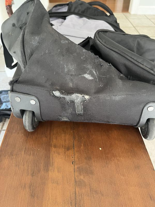 Louisville Slugger Omaha Rig Wheeled Bag, Maroon 