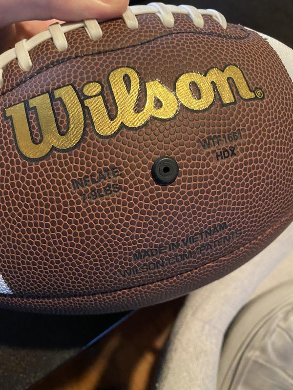 Wilson WTF1663X NCAA Composite Leather American Football Ball