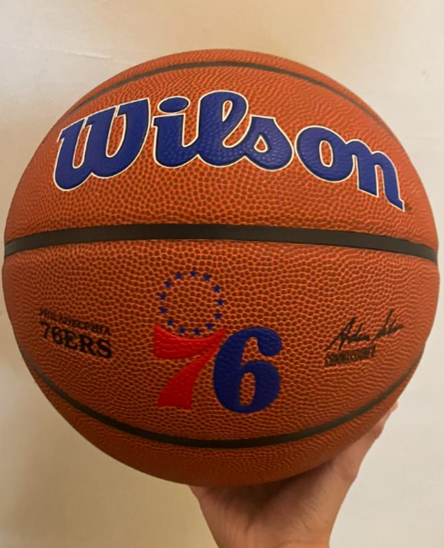 WILSON NBA TEAM ALLIANCE BASKETBALL NY KNICKS Size 7 Brown