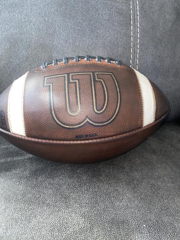 Wilson Classic Leather Football – Wolverine Sports