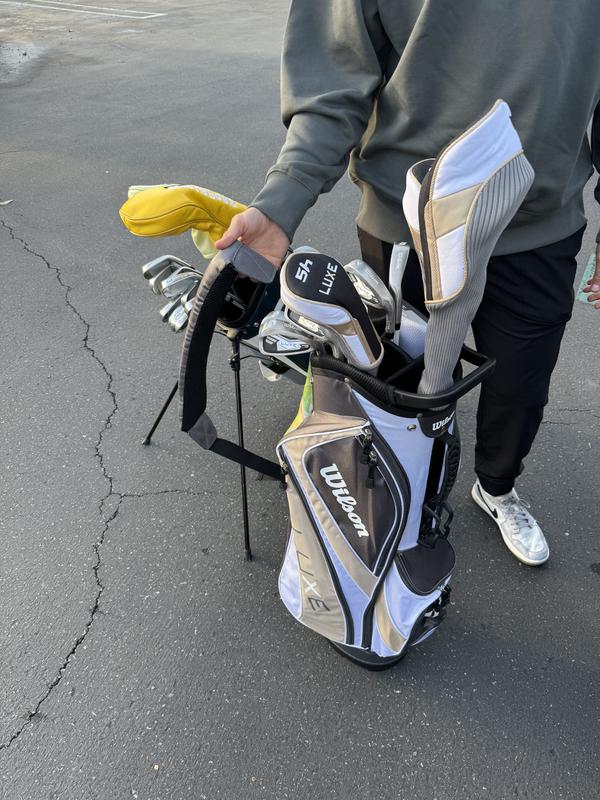 Strap should be on the other side of the bag