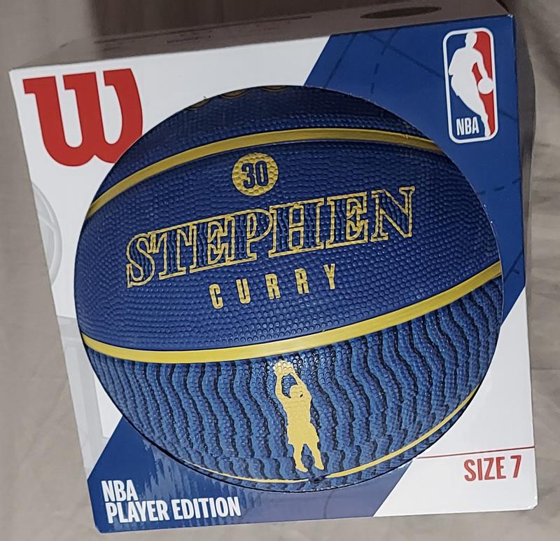 Stephen Curry Autographed Official Game Wilson Basketball