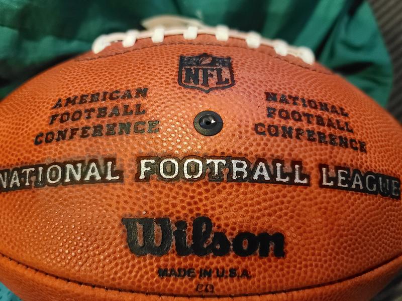 Wilson The Duke Decal Football