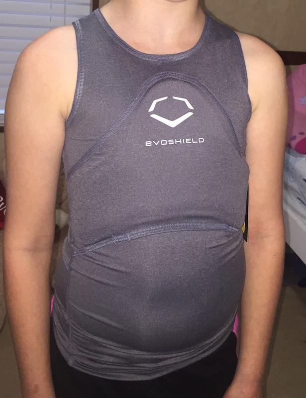 youth evoshield chest guard