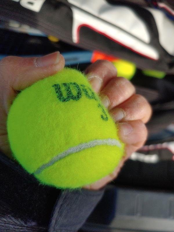 PELOTA PARA TENIS WILSON #WRT100300 CHAMPIONSHIP REGULAR DUTY X 3