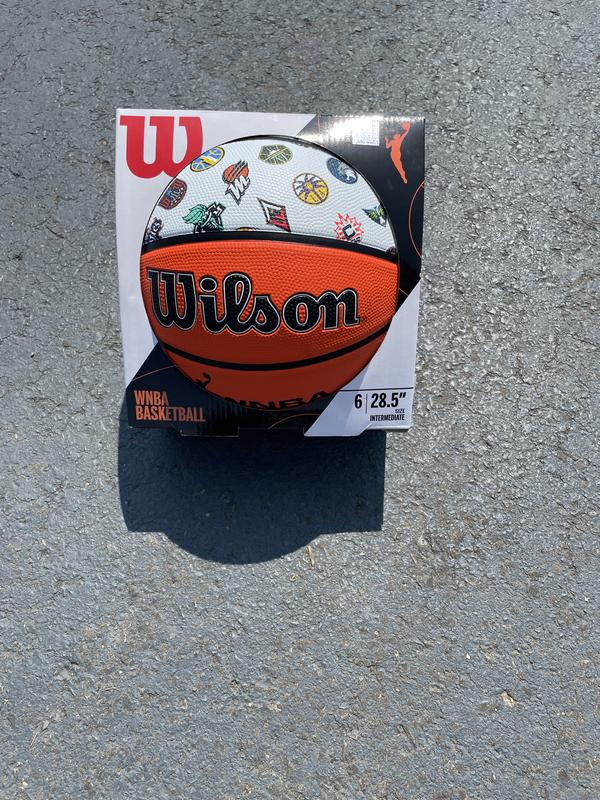 WILSON WNBA Team Tribute - Balones de baloncesto oficiales para mujer,  talla 6-28.5 pulgadas