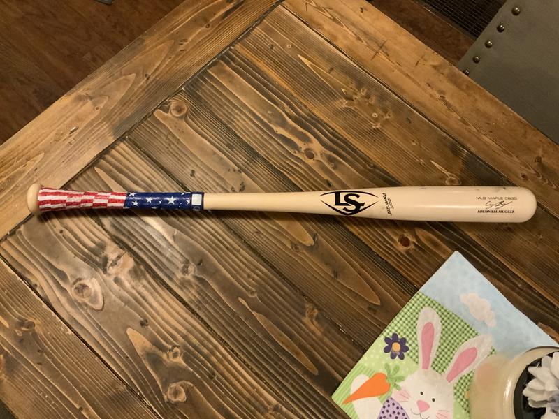 Louisville Slugger MLB Prime CB35 Cody Bellinger Model Maple Wood Baseball Bat Natural-32 inch