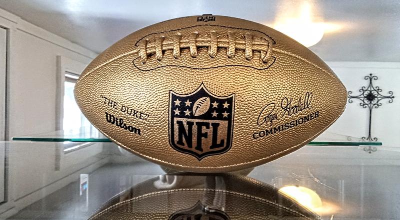 Wilson NFL 100 Gold Football