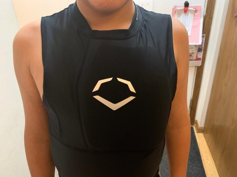 Adult NOCSAE® Protective Chest Guard Shirt