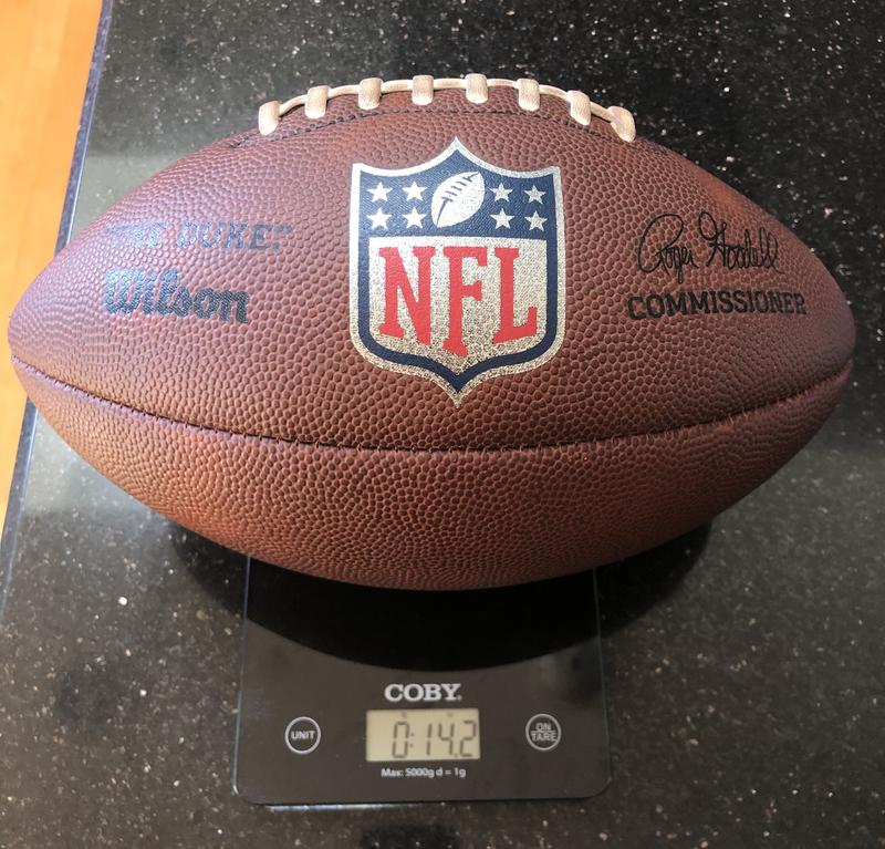 Wilson NFL 100 The Duke Game Football - Official Size