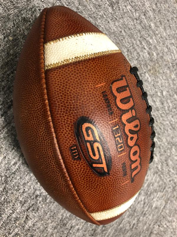 WILSON GST PRIME GAME FOOTBALL - Genuine Game Ball -New