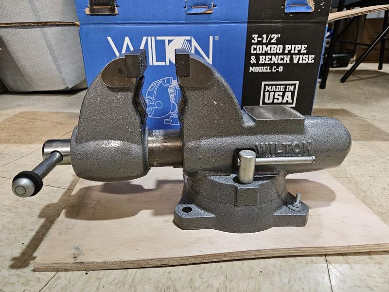 回転台付ﾊﾞｲｽ WILTON-125 リードバイス回転台 TRUSCO 【通販モノタロウ】