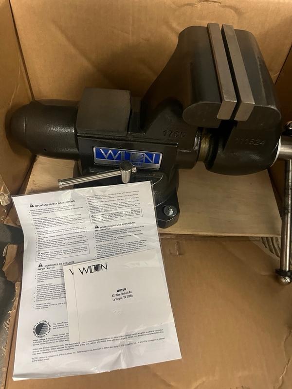 Tradesman 1765XC Vise, 6-1/2in Jaw W, 4in Throat | Wilton Tools