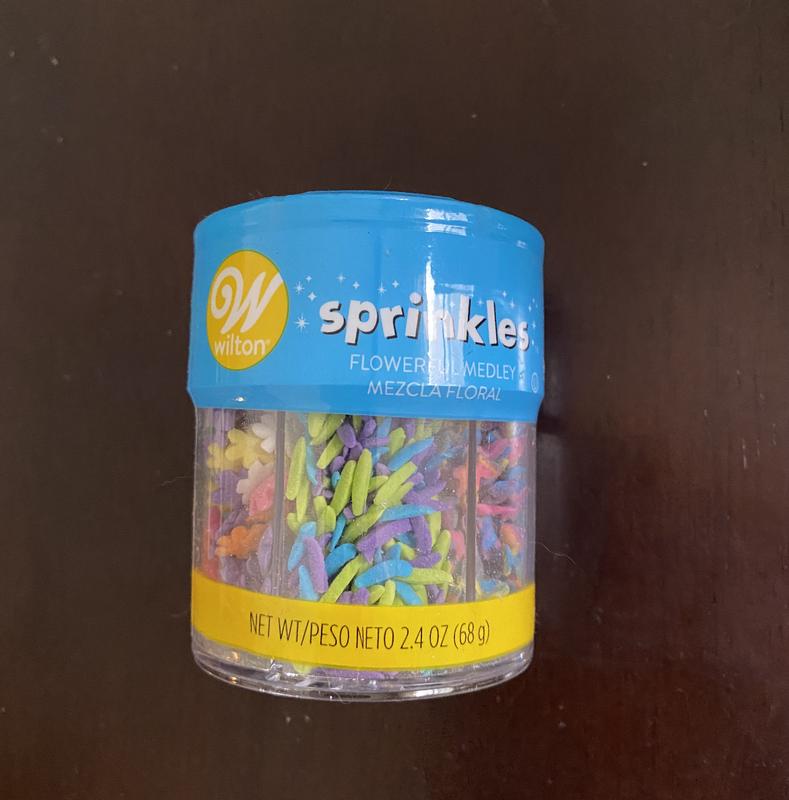 Wilton Sprinkles, Flowerful Medley - 2.4 oz