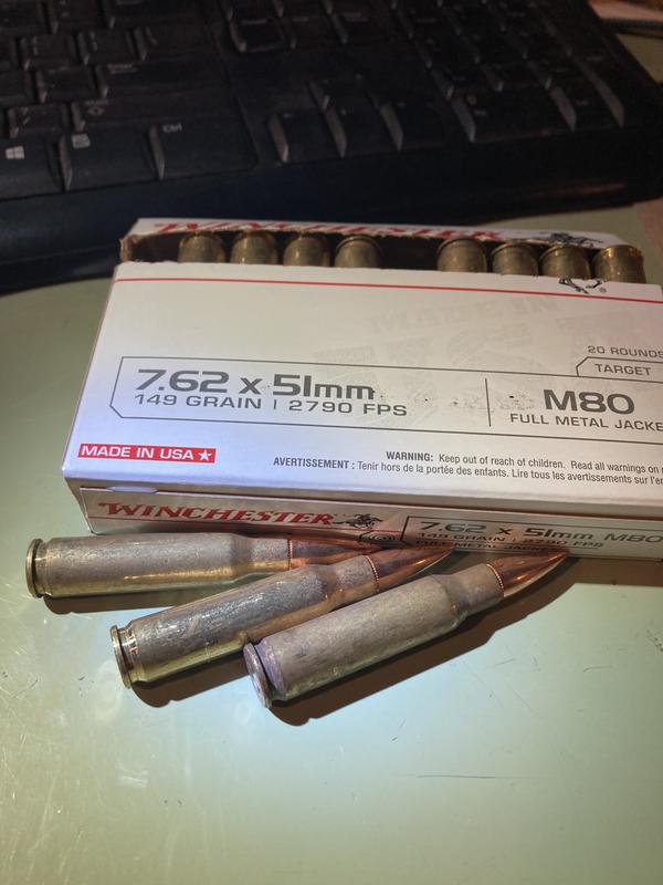 Three out of 20 rounds, comparable to surplus ammo, not what you expect from good commercial rounds.