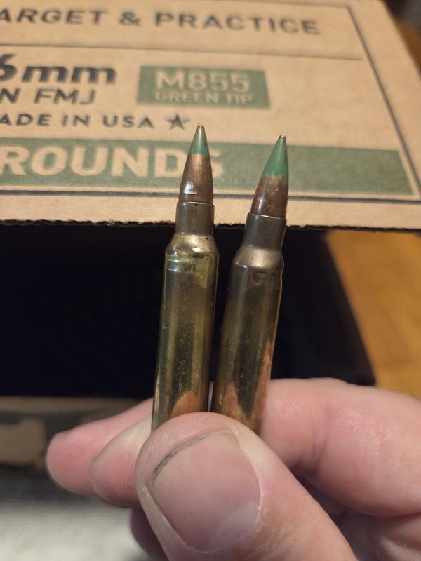 Bent rounds