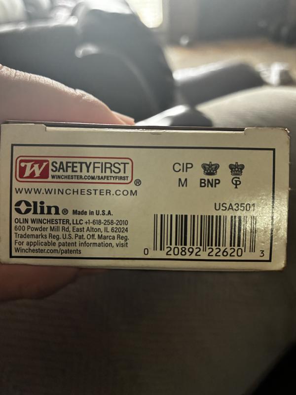 This was not caused by the rifle. I saw it before it was loaded into the rifle.