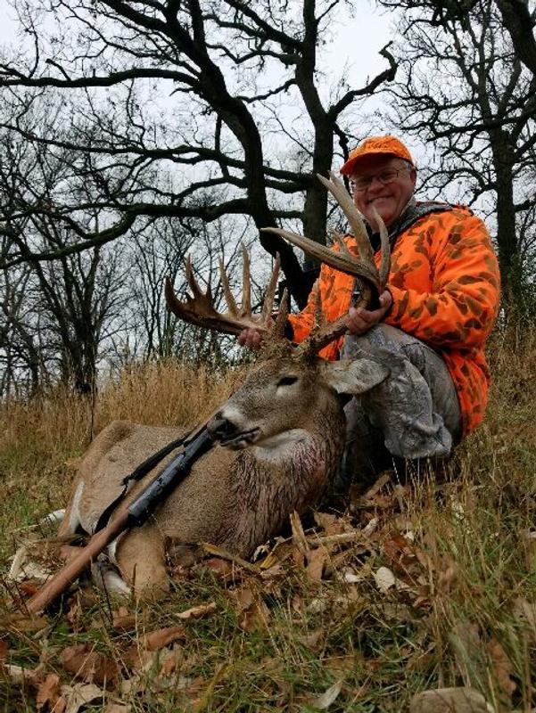 Biggest buck taken in Minnesota in 2017 with a SuperX BRI Sabot
