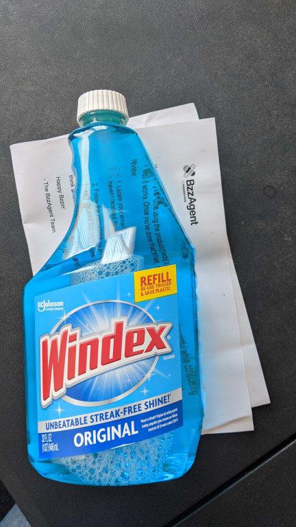 Windex Vinegar Glass Cleaner Refill, 2 Liter (Pack of 2) 67.6 Fl