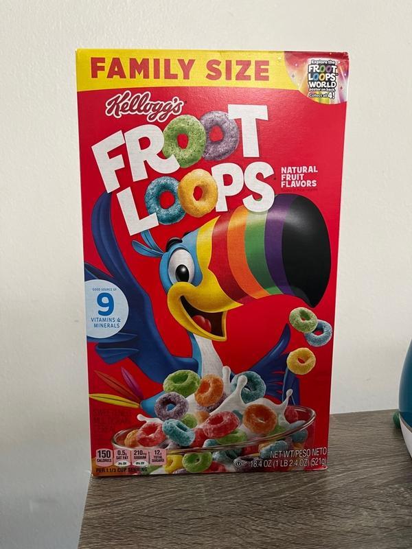 Kellogg&rsquo;s® Froot Loops® Breakfast Cereal