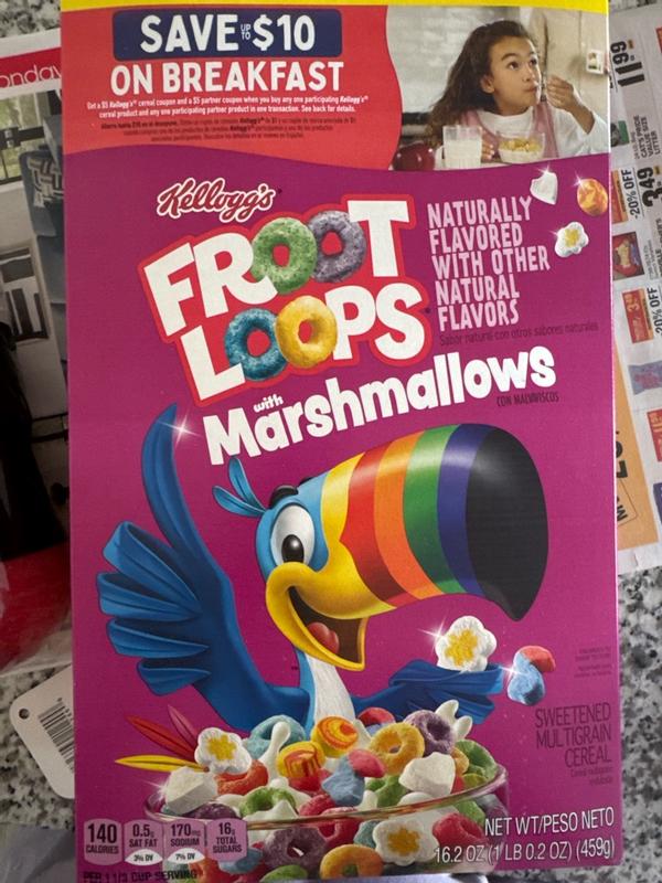 Kellogg's® Froot Loops® with Marshmallows Cereal