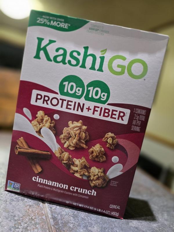 Kashi GO® Protein & Fiber Cereal Cinnamon Crunch