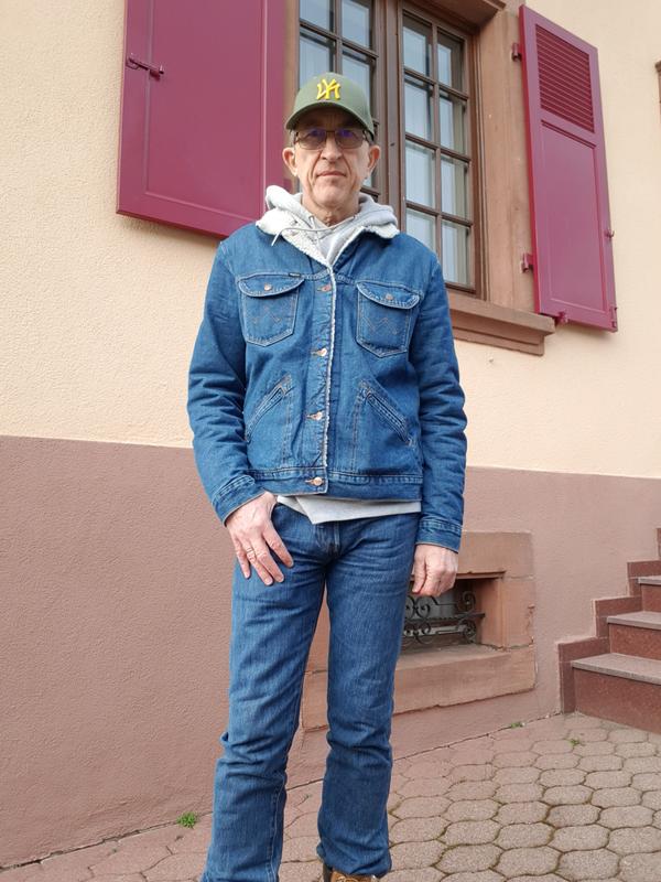Wrangler® Western Sherpa Lined Denim Jacket | COLLECTIONS | Wrangler®