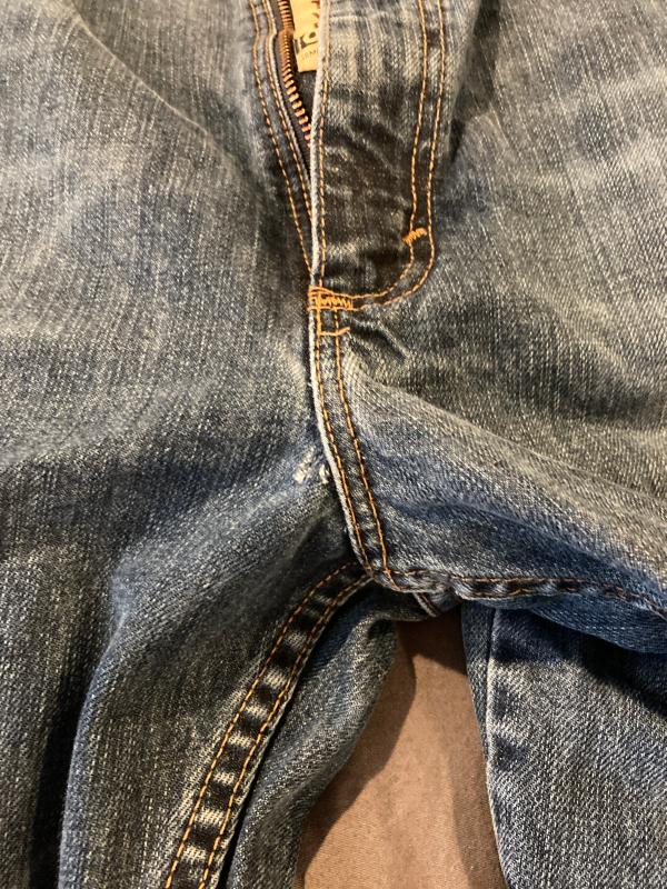 Less than 10 washes on this pair.