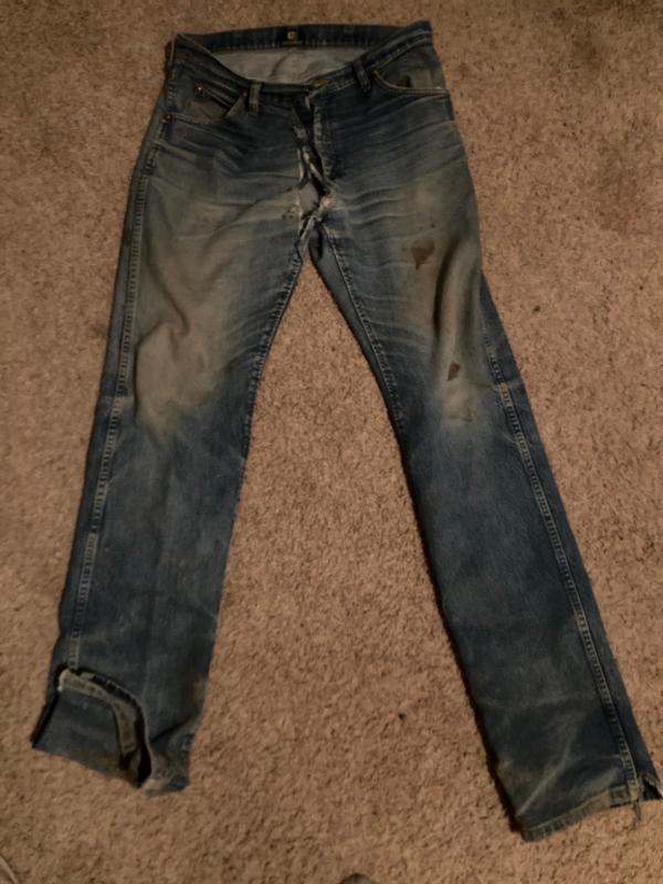 Not even close to worn out except the huge gaping hole in the crotch