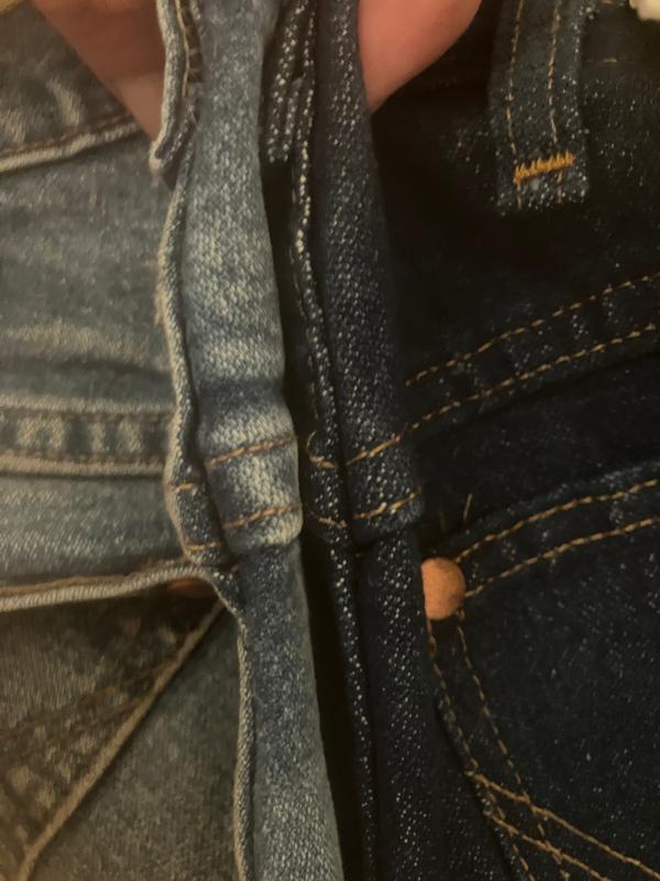 You can see here how much thinner the material is