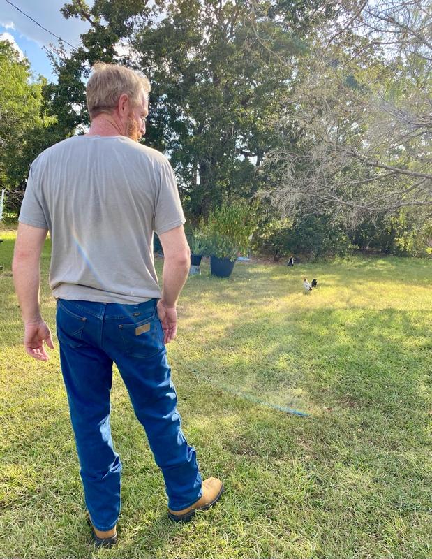 Customer photo for "Nice breathable jeans"