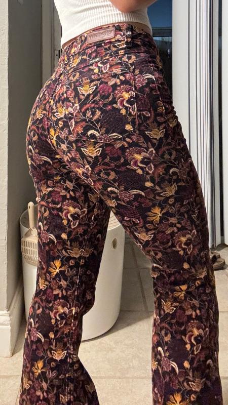 Women's Wrangler® Corduroy High Rise Fierce Flare Jean in Jewel