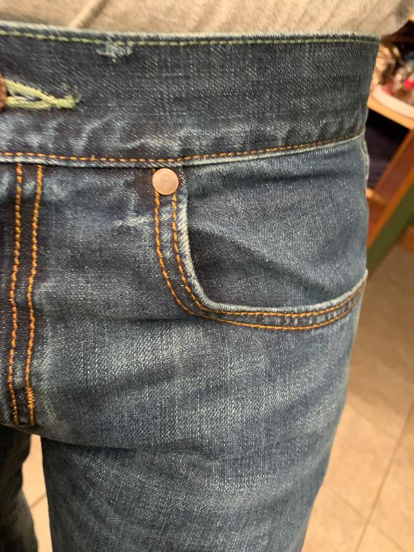 Customer photo for "Missing belt loop"