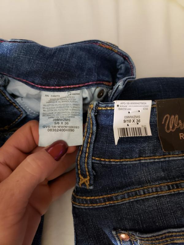 Current Jean 5/6x36, New Jean 9/10x36