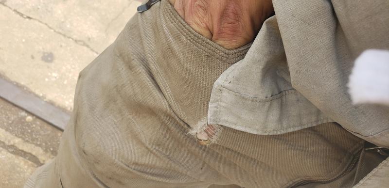 Straight through from pocket