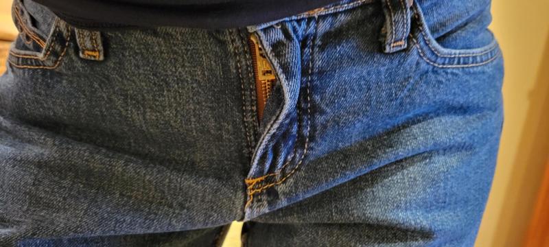 zipper seam on size 3/30