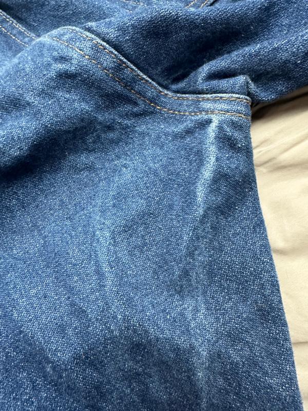 This is the crotch of the Jean