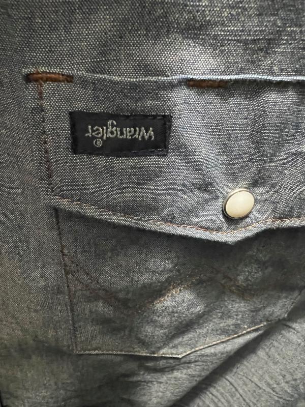 Cowboy Cut® Long Sleeve Western Snap Chambray Work Shirt | SHIRTS