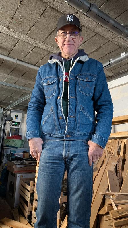 Wrangler® Western Sherpa Lined Denim Jacket | COLLECTIONS | Wrangler®