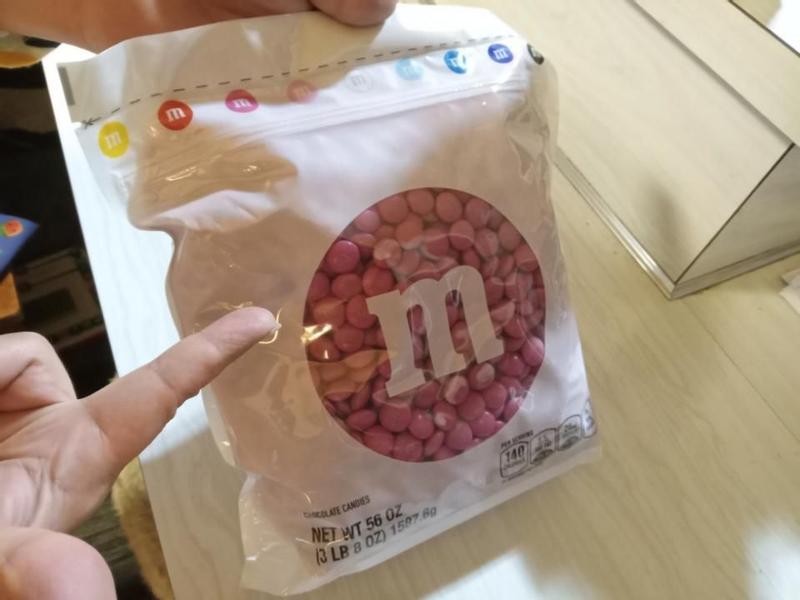 How many M&M are in a 3.14oz bag? 