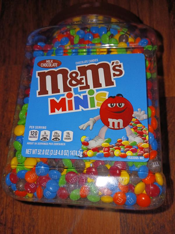 M&M'S Christmas Mini Milk Chocolate M&M'S 1.77 Oz Mega Tube - 144ct Ca