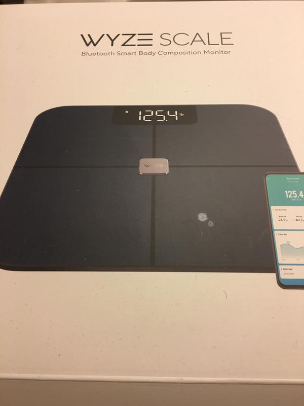 Wyze Scale, Bluetooth Body Fat Scale and Body Weight Composition BMI Smart Scale