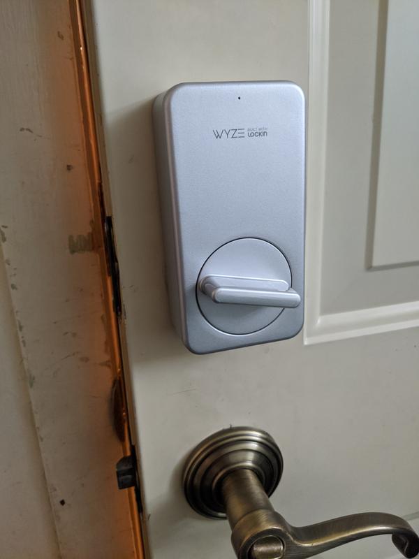 Wyze store door lock