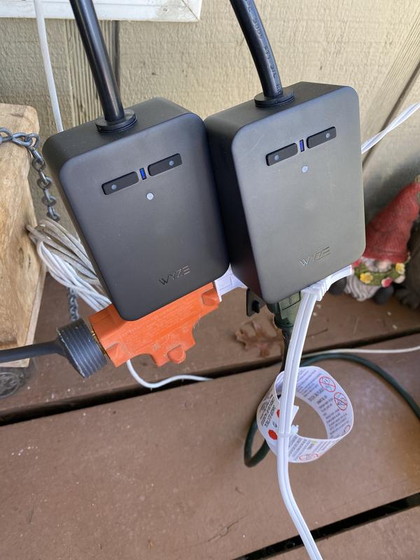 Two (2) Brand New Wyze Plug Outdoor ‎WLPPO1-1 Smart Plugs