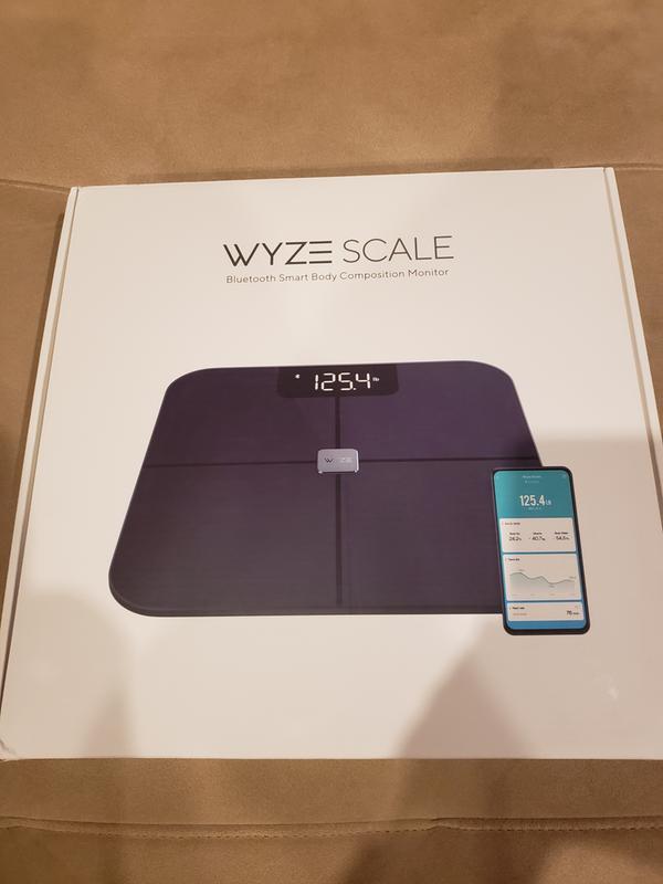 Wyze Scale, Bluetooth Body Fat Scale and Body Weight Composition BMI Smart Scale