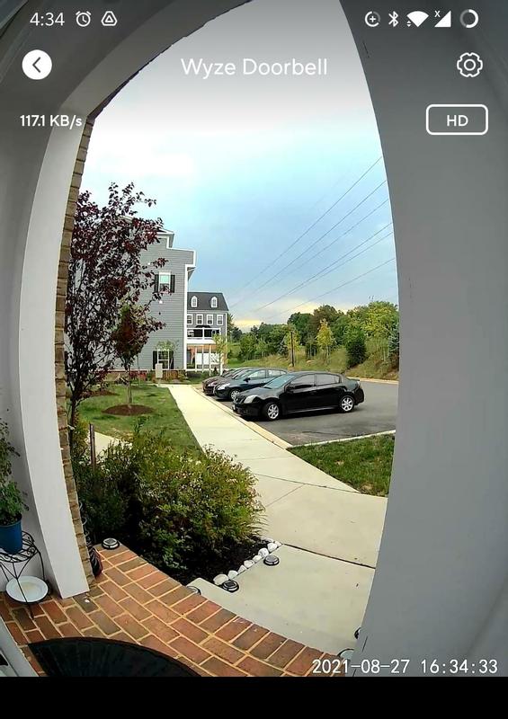 Wyze doorbell hot sale cam