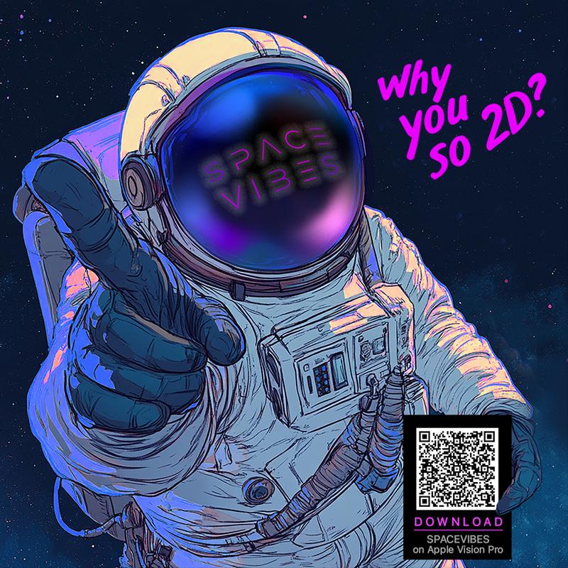 I'm a SpaceViber - 3D videos and live - use my iPhone 16!