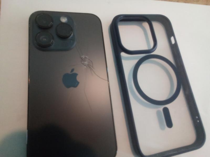 At least the case was undamaged.