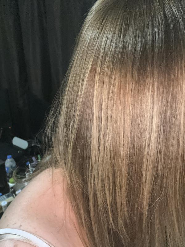 Sleek hair