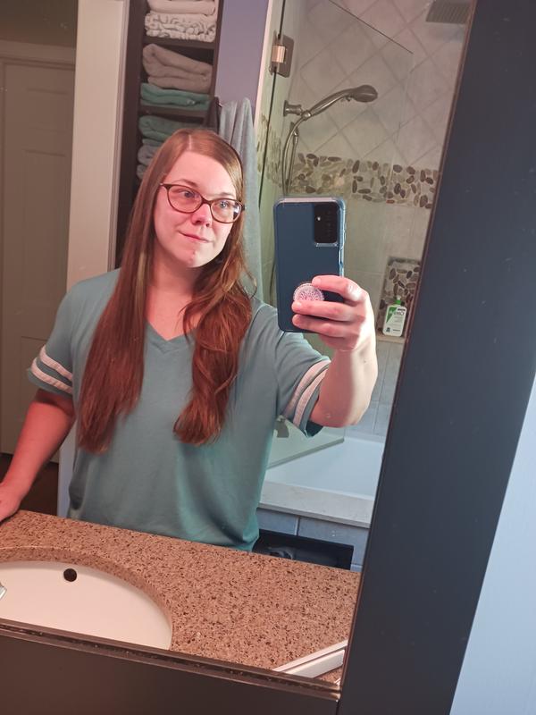 Left side straightened